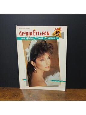 Vintage Gloria Estefan & Miami Sound Maching Machine Piano / Vocal / Chord Music
